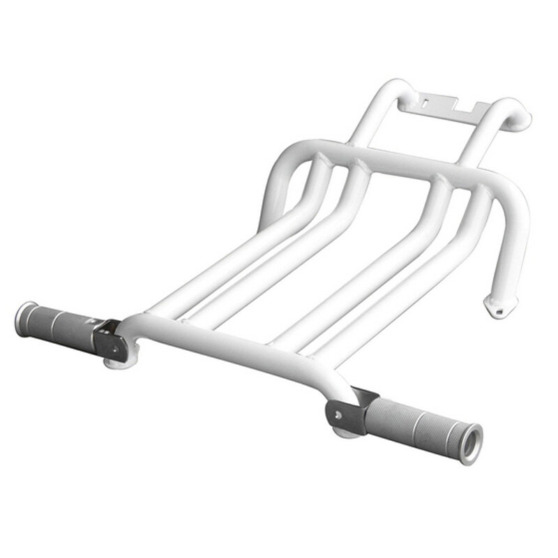 RUCKUS 50 ALUMINUM FOOTREST BRACKET/ MISTY WHITE