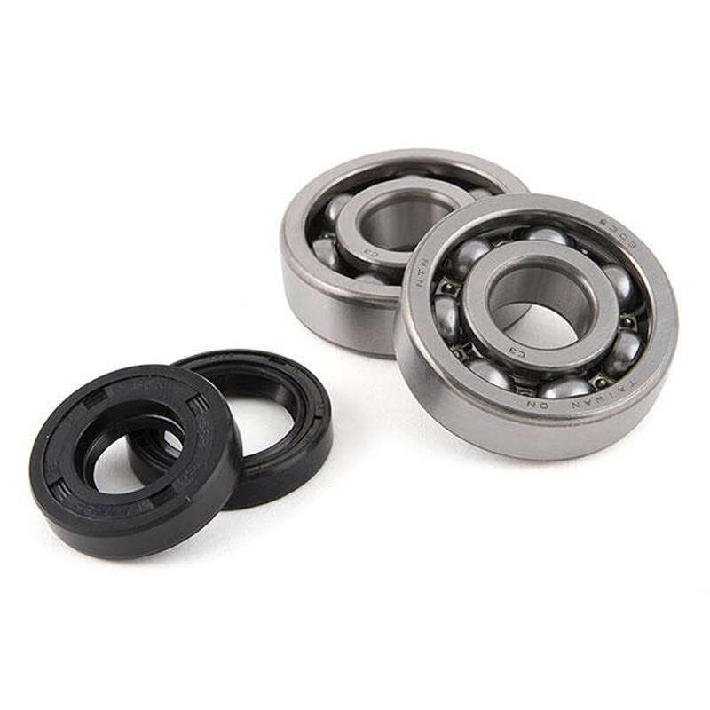 CRANKSHAFT BEARING SET MF PIAGGIOINCL.OIL SEALS