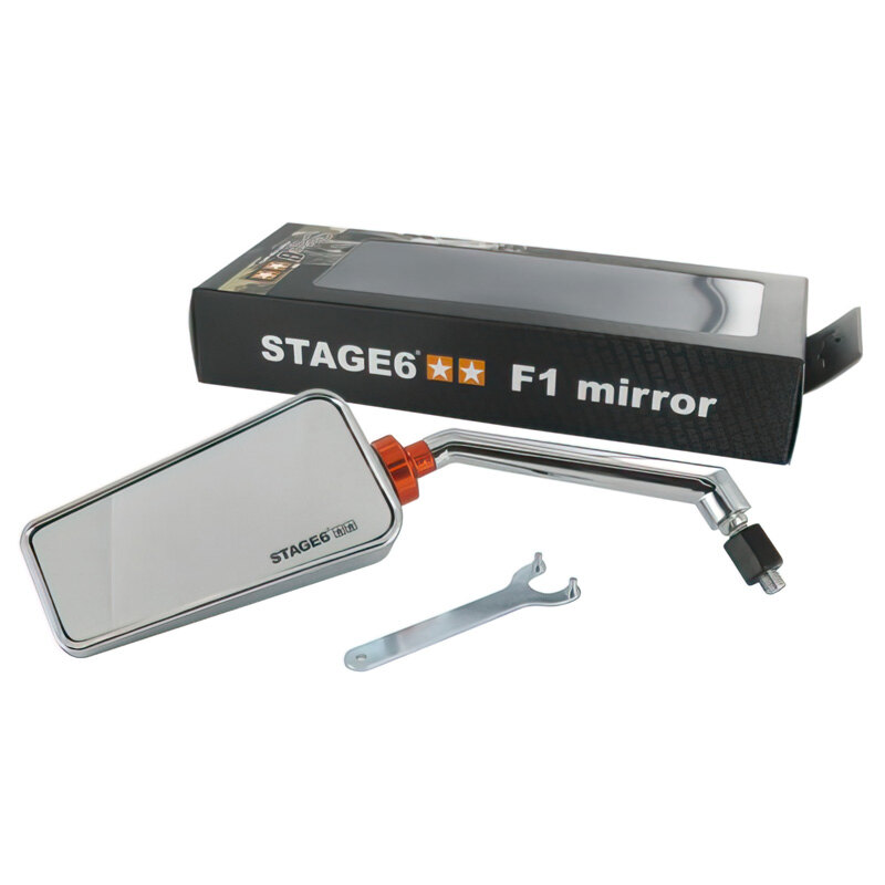 MIRROR F1 LEFT M8 CHROME