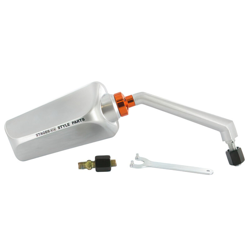 MIRROR F1 RIGHT M8 ALUMINIUM