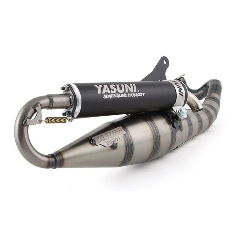 EXH.YASUNI C16 BLK MIN.HORIZ.SILENC.BLK