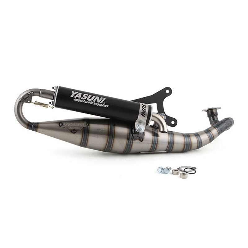 EXH.YASUNI C16 BLK MIN.HORIZ.SILENC.BLK