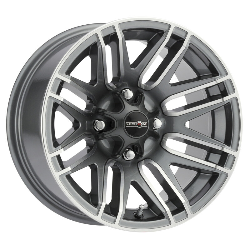 UTV WHEEL ASSAULT 12X7 (4+3) 4/110 GUNMETAL