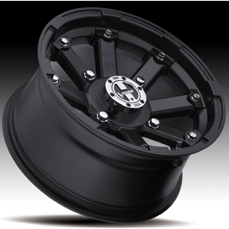 UTV WHEEL LOCK OUT 12X7 (4+3) 4/110 MATTE BLACK