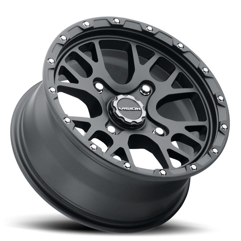 UTV WHEEL ROCKER 14X7 4/110 (4.4+2.6) SATIN BLACK