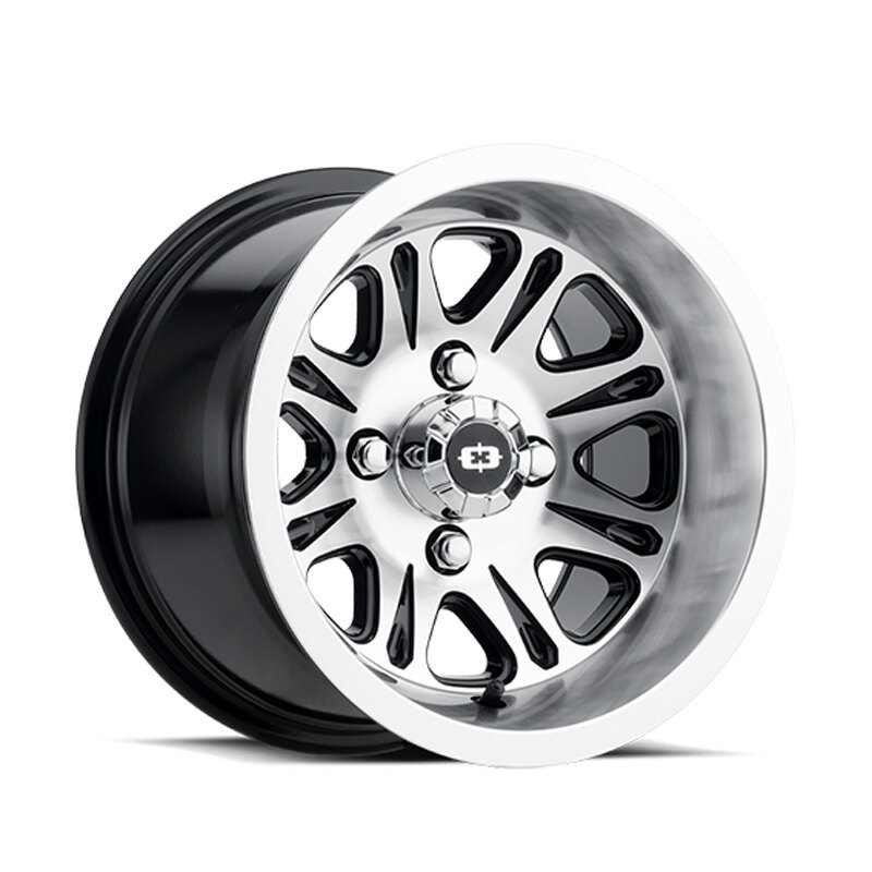 VISION WHEEL SPIRIT 12X7 4/110 MACHINED BLACK