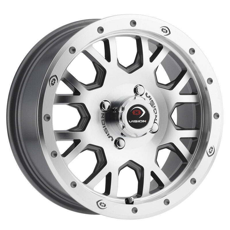 VISION WHEEL INVADER 14X7 4/110 MACHINED