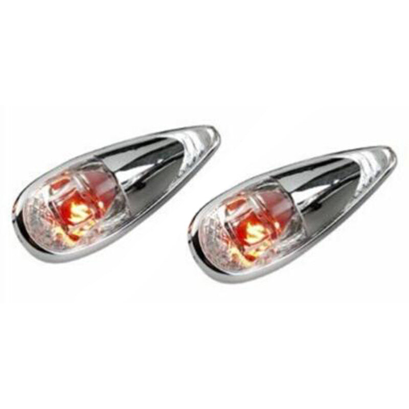 FLASHER MICRO CLIPS CHROME (PR)