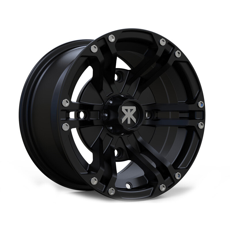 TRAXION X 3 WHEEL 12X7 4/110 4+3 (BLACK)