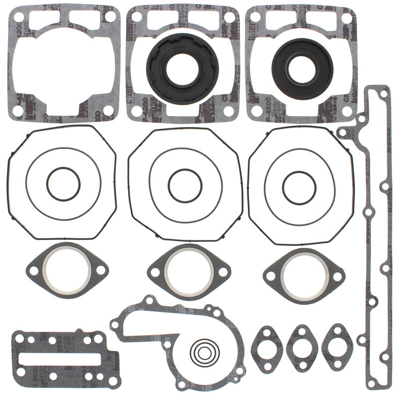 COMPLETE GASKET KIT W/SEALS POL 600 XCR 97 98