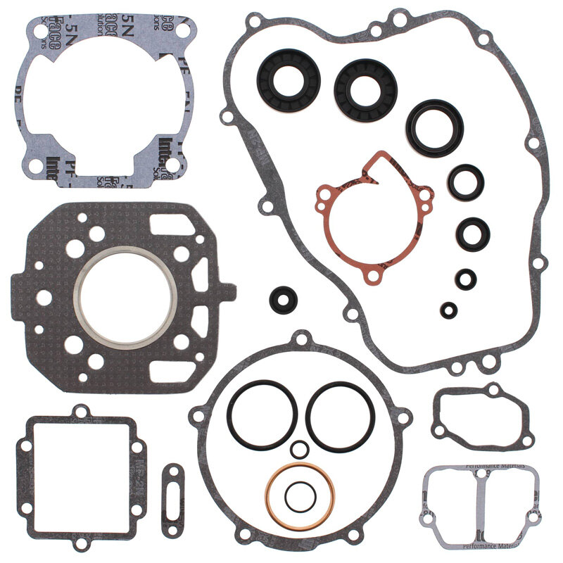 FULL GASKET KIT W/SEALS KAWASAKI KX125 87