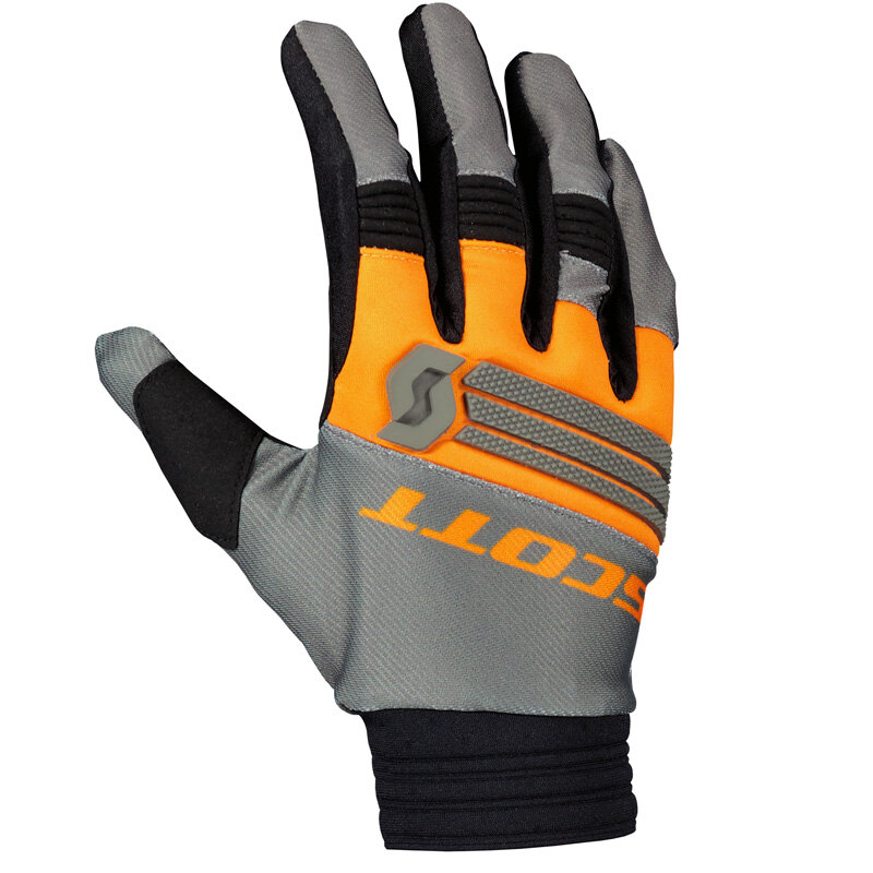 GLOVES X PLORE GREY/ORANGE L