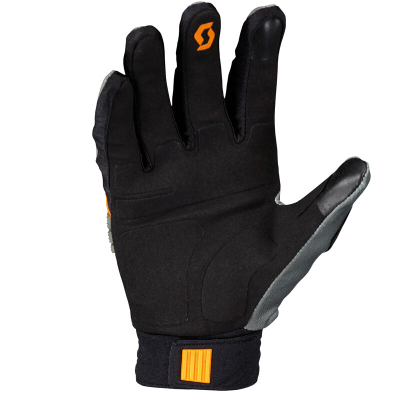 GLOVES X PLORE GREY/ORANGE L