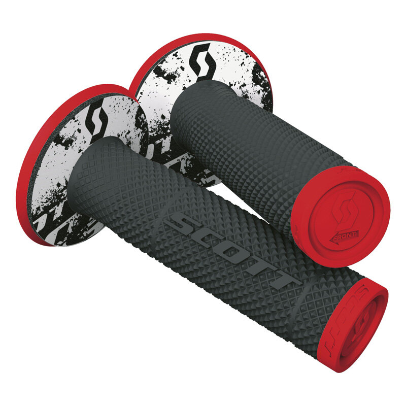 GRIPS US SX II + DONUTS NEON RED/BLACK