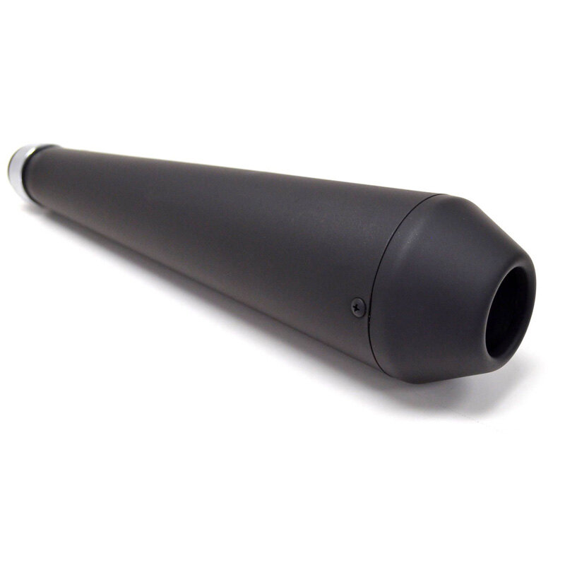 REVERSE CONE MUFFLER FLAT BLACK