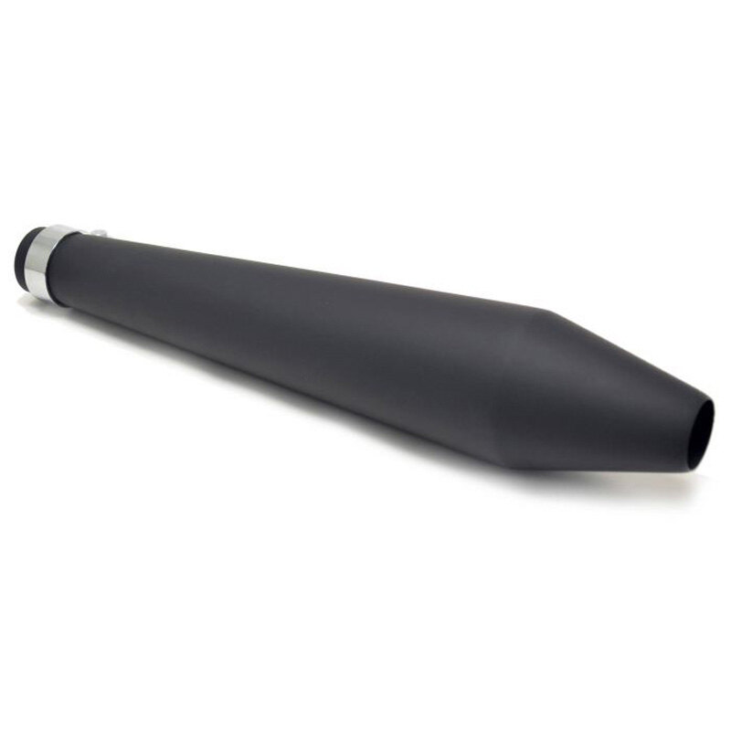 CAFE RACER MUFFLER FLAT BLACK