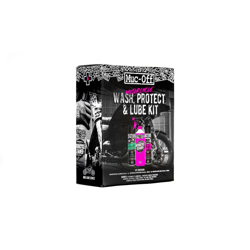 MUC OFF MOTORCYCLE WASH PROTECT & LUBE KIT