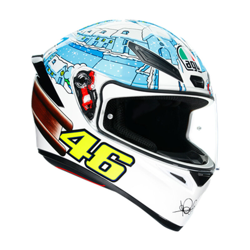 HELM AGV K 1 ROSSI WINTER TEST 2017 L