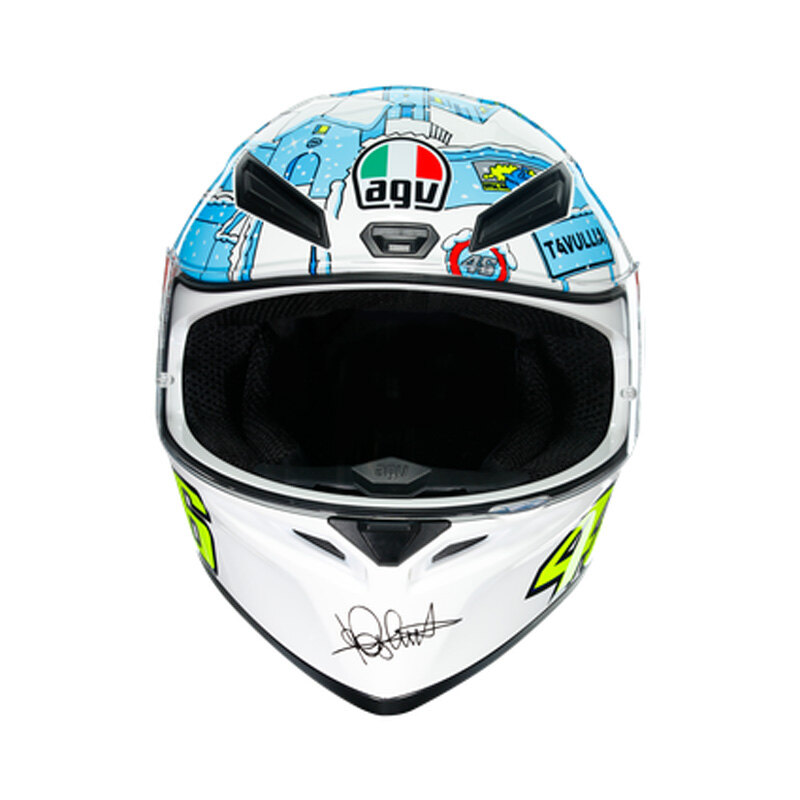 HELM AGV K 1 ROSSI WINTER TEST 2017 L