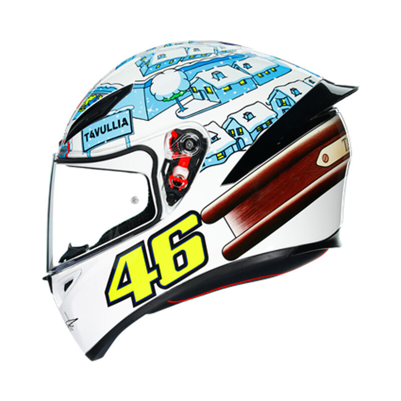 HELM AGV K 1 ROSSI WINTER TEST 2017 L