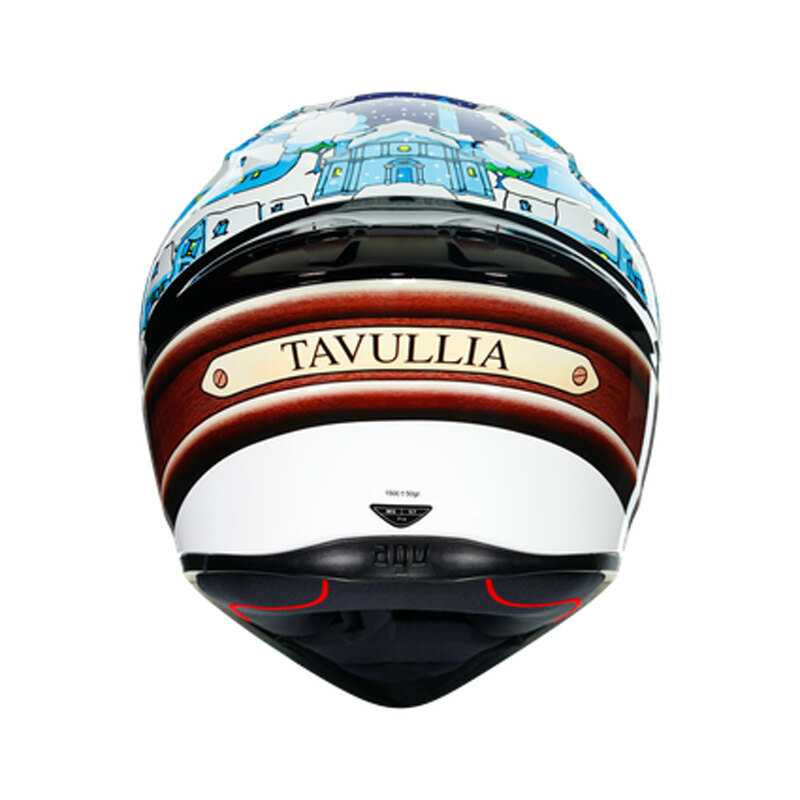 HELM AGV K 1 ROSSI WINTER TEST 2017 L