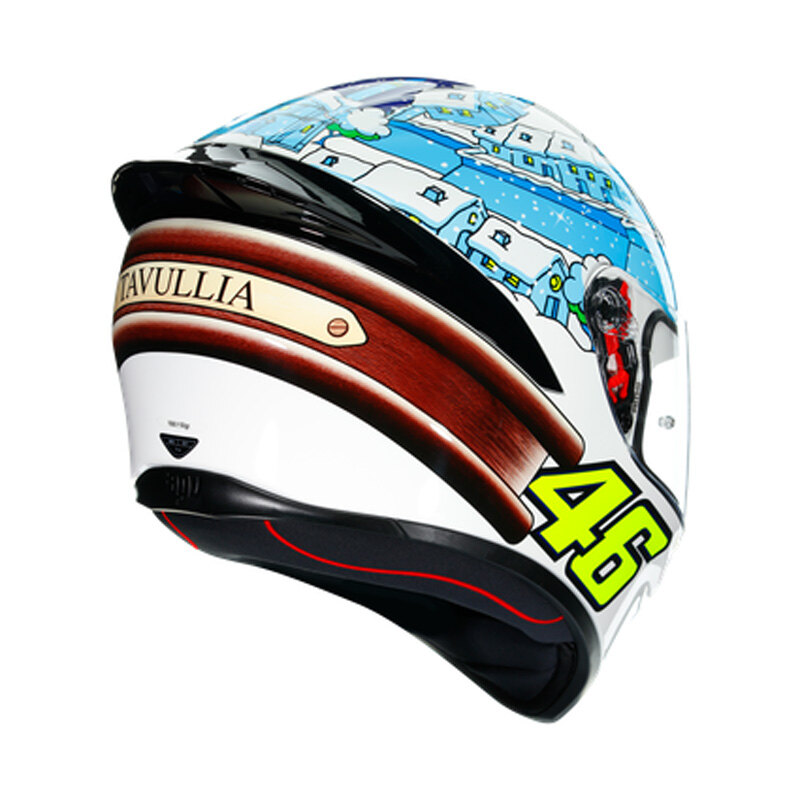 HELM AGV K 1 ROSSI WINTER TEST 2017 L