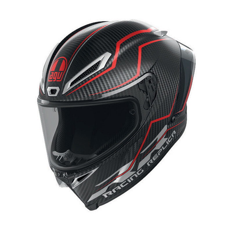 PISTA GP RR HELMET PERFORMANTE CARBON/RED (L)