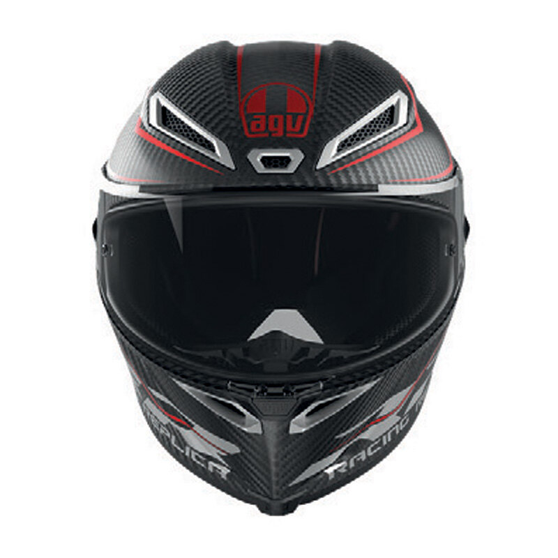 PISTA GP RR HELMET PERFORMANTE CARBON/RED (L)